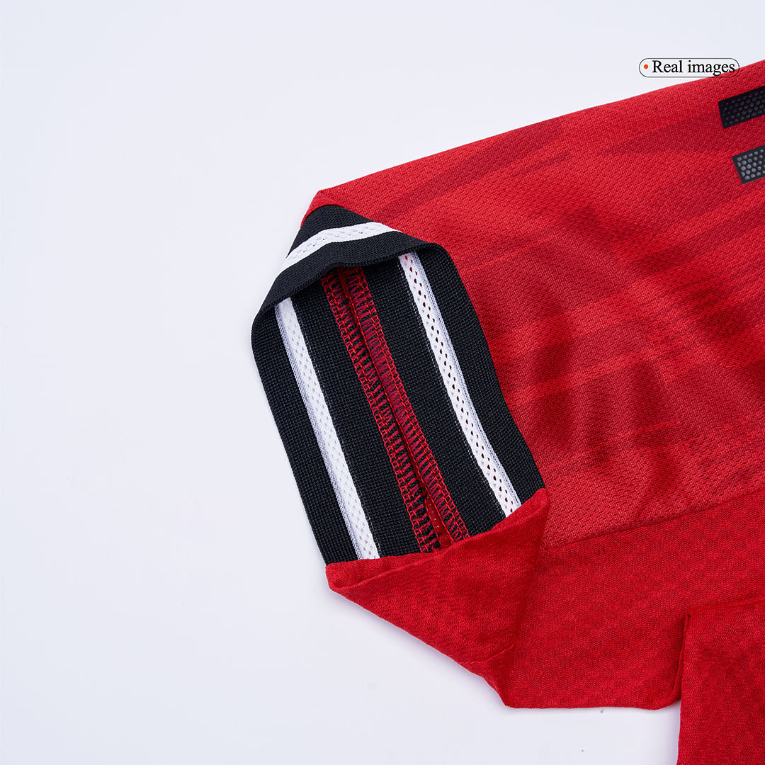 Manchester United Thuis Spelersversie Voetbalshirt 2025/26 - Slim Fit - verpakking