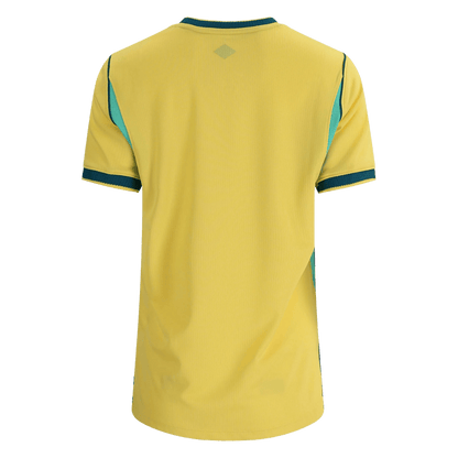 Dames Brazilië Thuis Voetbalshirt 2026 - achterkant