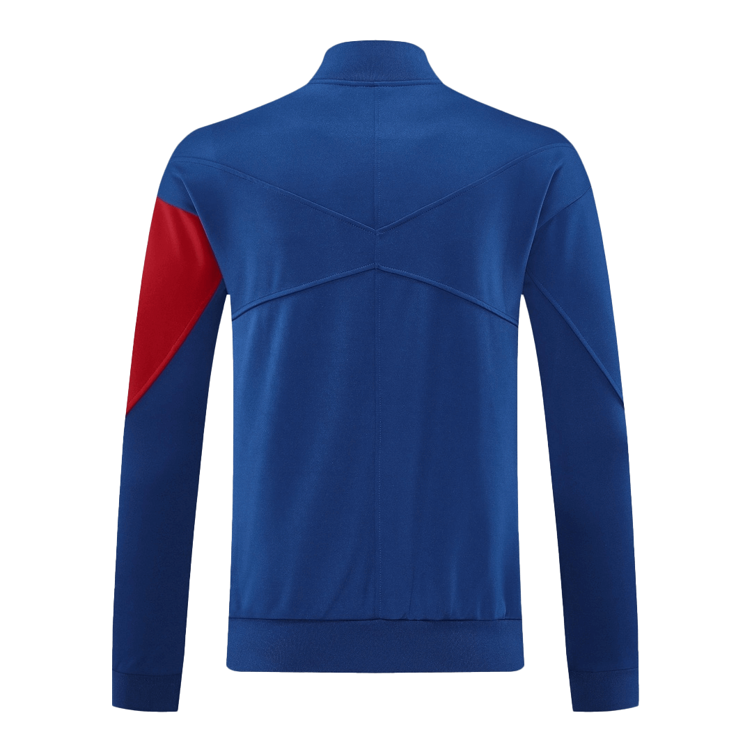 PSG Trainingsjack 2025/26 Navy&Red - zijkant