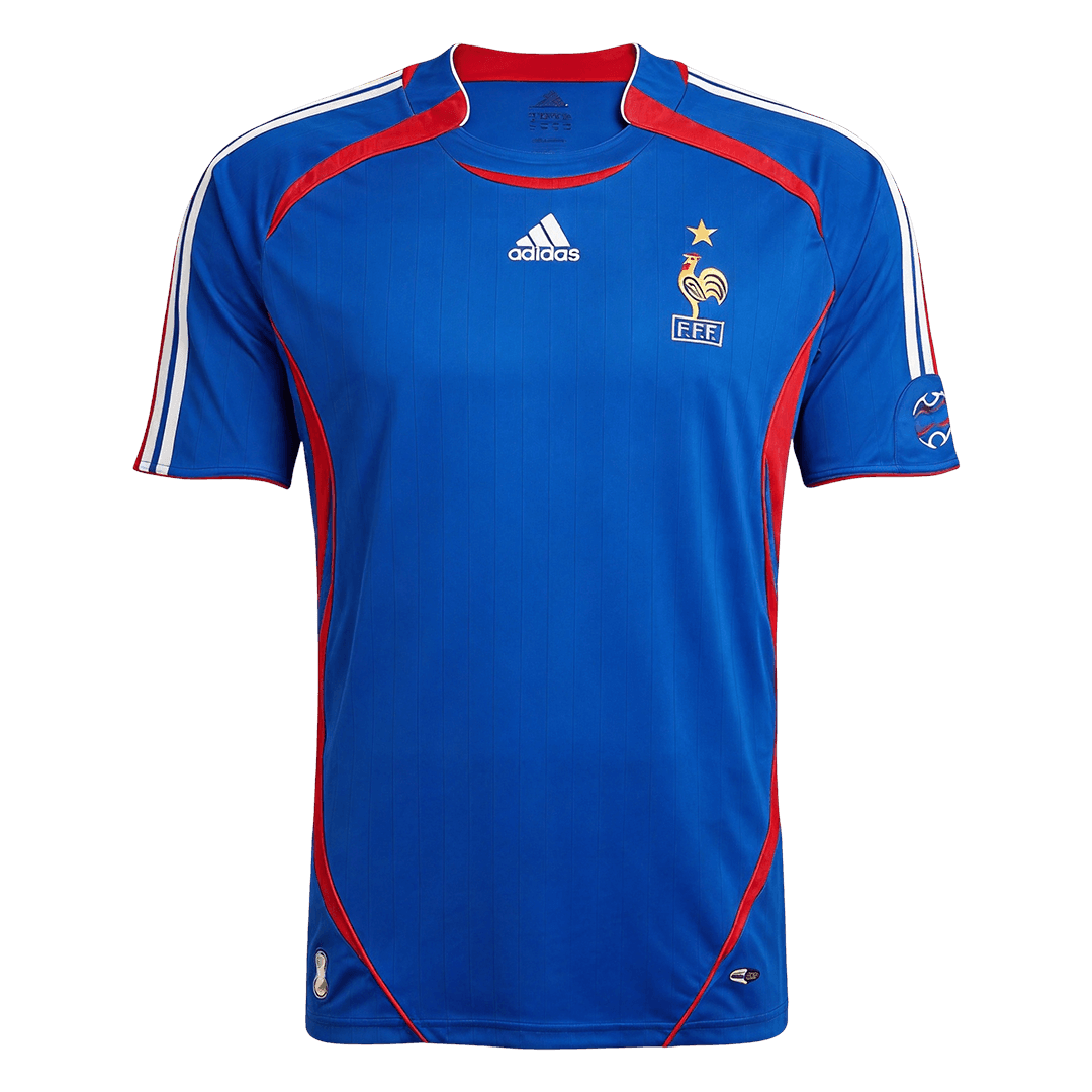 Retro Frankrijk Thuis Voetbalshirt 2006 - World Cup - voorkant