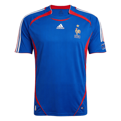 Retro Frankrijk Thuis Voetbalshirt 2006 - World Cup - voorkant