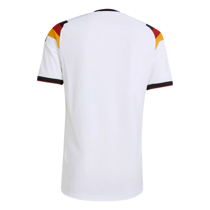Duitsland Thuis Spelersversie Voetbalshirt WK Voetbal 2026 - Slim Fit - achterkant