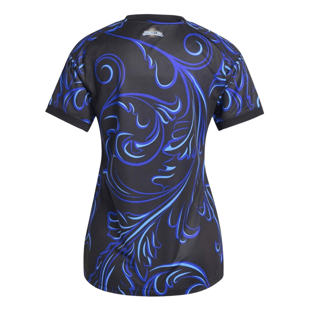 Dames Argentinië Uit Voetbalshirt 2026 - achterkant