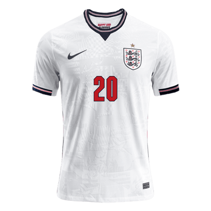 PALMER #20 Engeland Thuis Spelersversie Voetbalshirt WK Voetbal 2026 - Slim Fit - extra