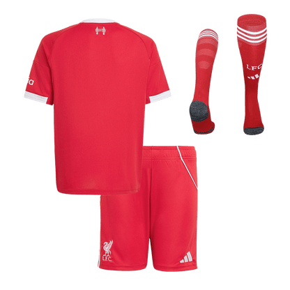 Kinder Liverpool Thuis Tenue 2025/26 - achterkant