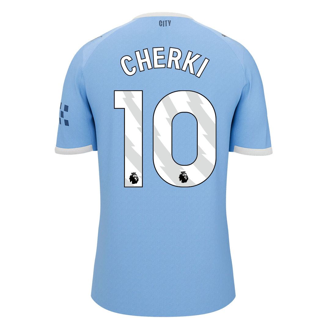 CHERKI #10 Heren Manchester City Thuis Voetbalshirt 2025/26 [PREMIUM] - achterkant