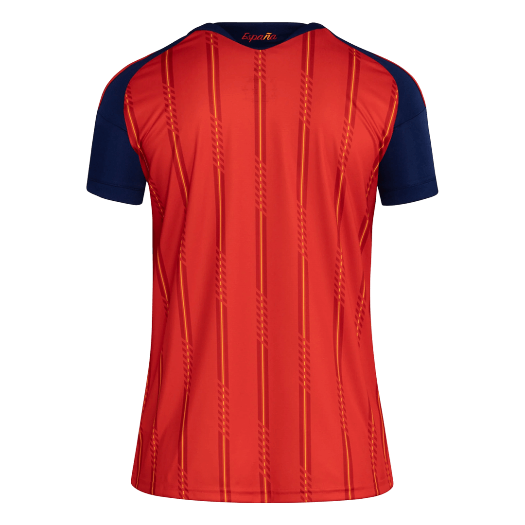 Dames Spanje Thuis Voetbalshirt 2026 - detail