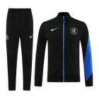 Ensemble veste et pantalon d'entraînement Chelsea 2025/26 Noir
