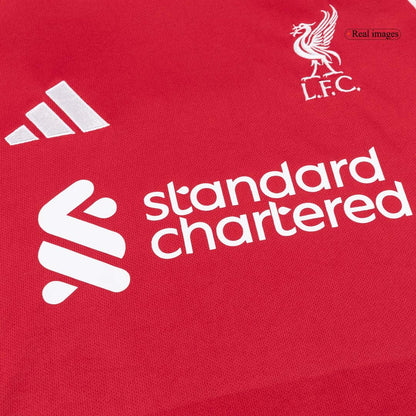 Heren Liverpool Thuis Lange Mouwen Voetbalshirt 2025/26 - verpakking