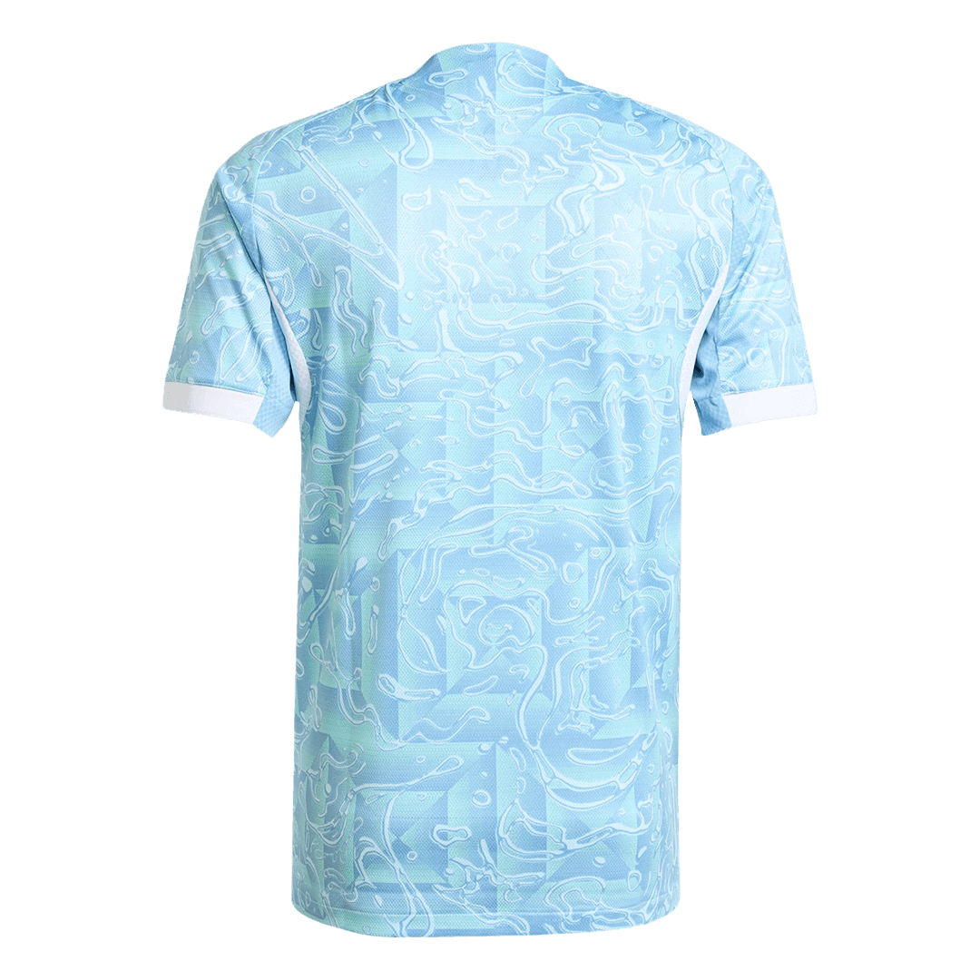 Juventus Uit Spelersversie Voetbalshirt 2025/26 - Slim Fit - detail