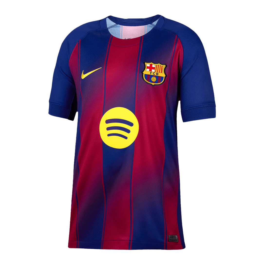 PEDRI #8 Heren Barcelona Thuis Voetbalshirt 2025/26 - UCL [PREMIUM] - close-up
