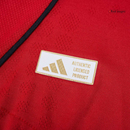 ŠEŠKO #30 Manchester United Thuis Spelersversie Voetbalshirt 2025/26 - Slim Fit - model