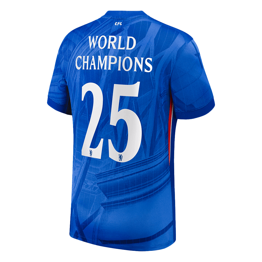 WORLD CHAMPIONS #25 Heren Chelsea Thuis Voetbalshirt 2025/26 [PREMIUM] - foto 9