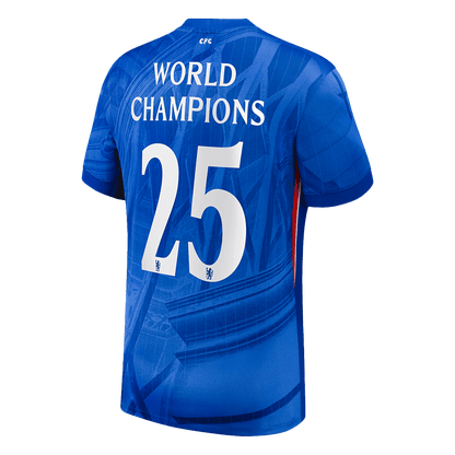 WORLD CHAMPIONS #25 Heren Chelsea Thuis Voetbalshirt 2025/26 [PREMIUM] - foto 9