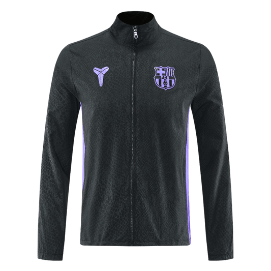 Barcelona Windjack 2025/26 Black football shirt