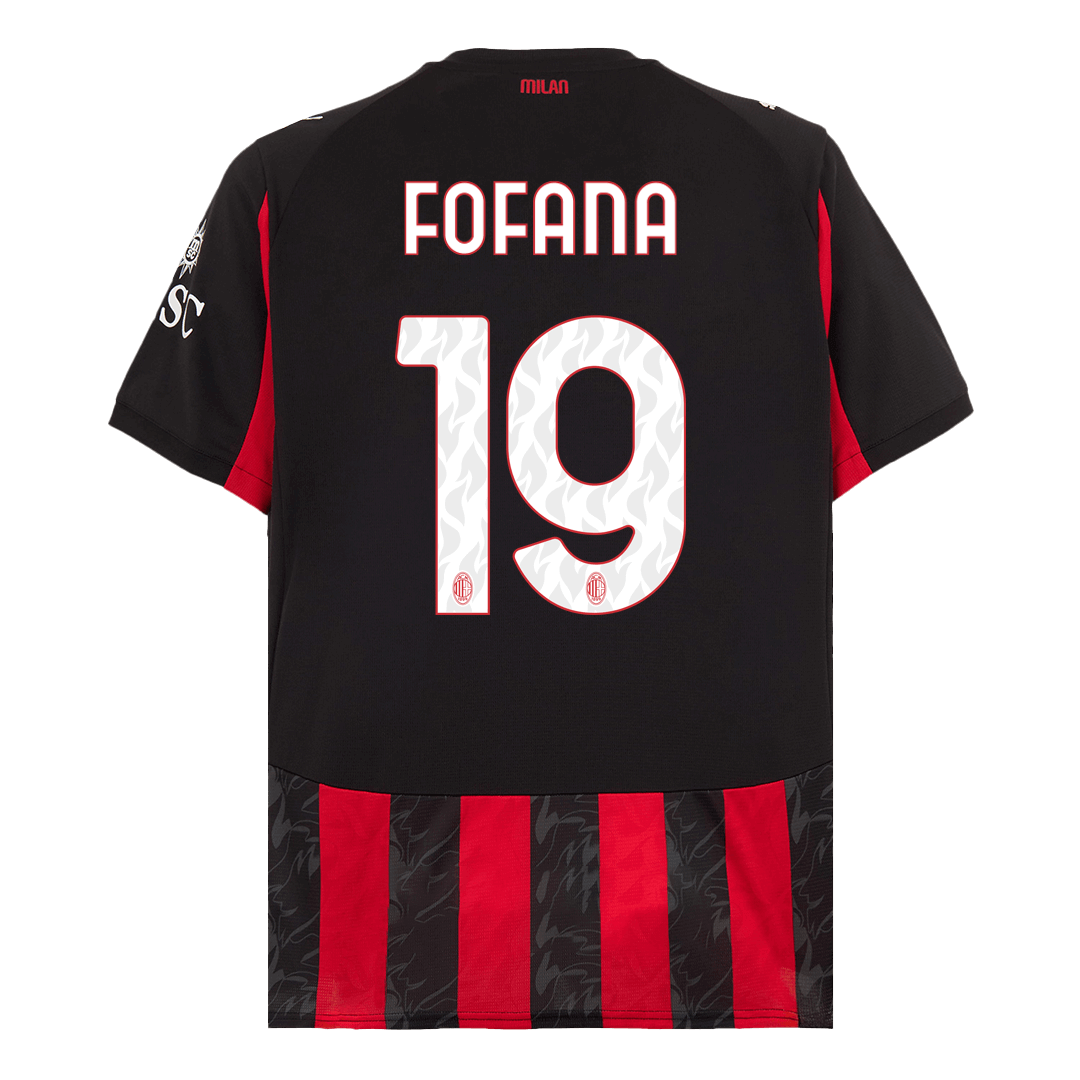FOFANA #19 Heren AC Milan Thuis Voetbalshirt 2025/26 [PREMIUM] - foto 11