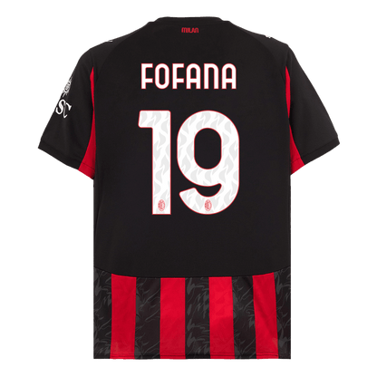 FOFANA #19 Heren AC Milan Thuis Voetbalshirt 2025/26 [PREMIUM] - foto 11