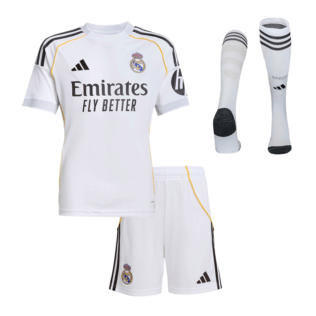 Kinder Real Madrid Thuis Tenue 2025/26 football shirt