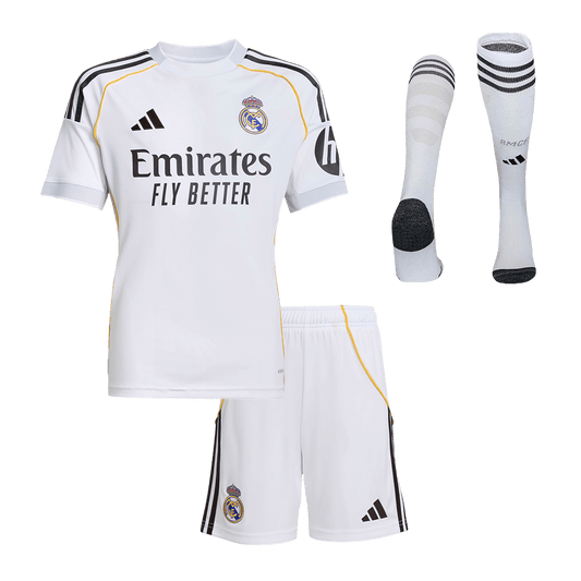 Kinder Real Madrid Thuis Tenue 2025/26 football shirt