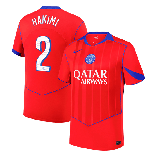 HAKIMI #2 Heren PSG Derde Voetbalshirt 2025/26