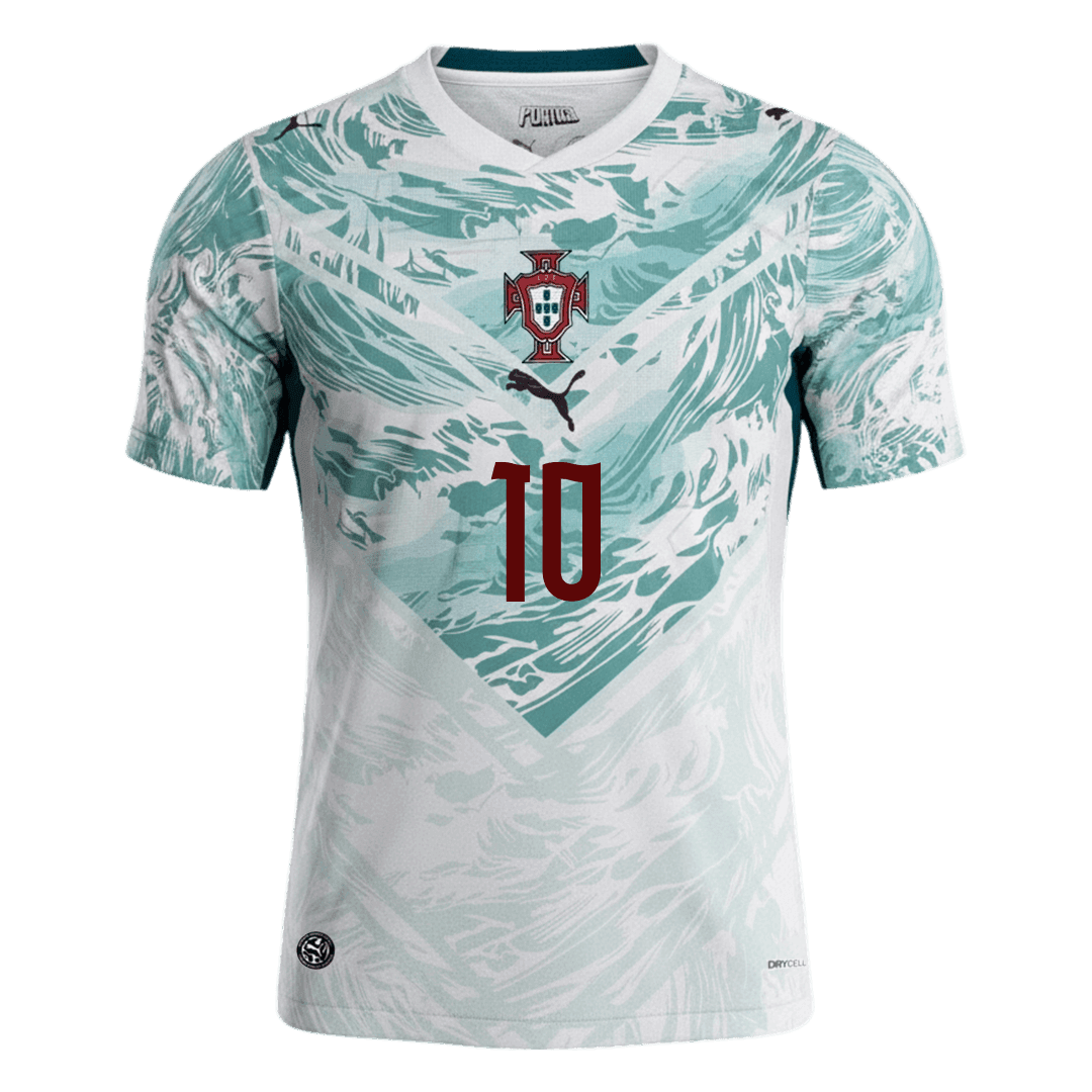 BERNARDO #10 Heren Portugal uitshirt WK Voetbal 2026