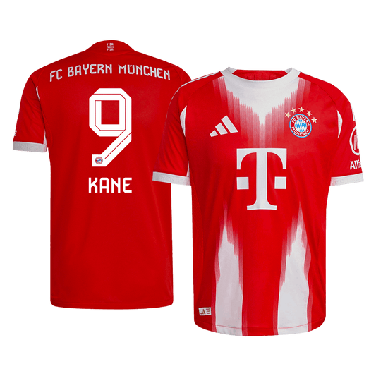 KANE #9 Bayern Munich Thuis Spelersversie Voetbalshirt 2025/26 - Slim Fit