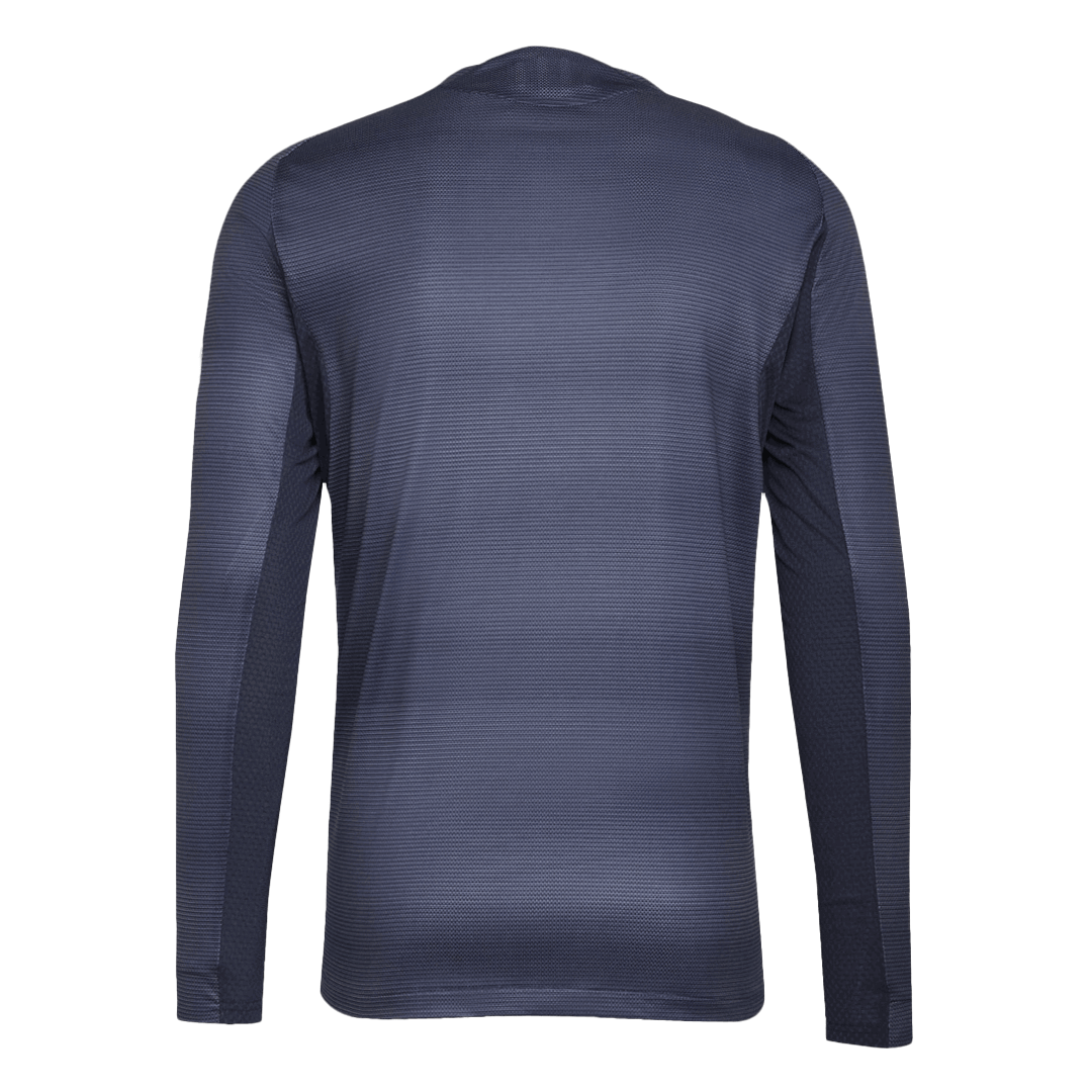 Real Madrid Uit Spelersversie Lange Mouwen Voetbalshirt 2025/26 - Slim Fit - detail