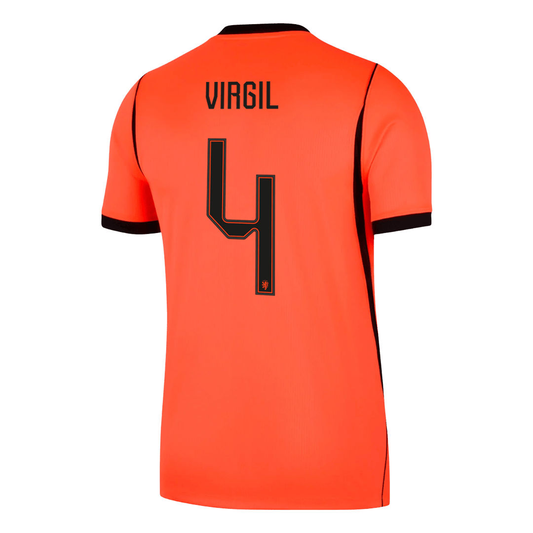 VIRGIL #4 Heren Nederland thuisshirt WK Voetbal 2026