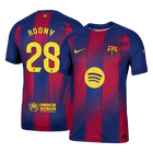 ROONY #28 Barcelona Spelersversie thuisshirt 2025/26 - slim fit