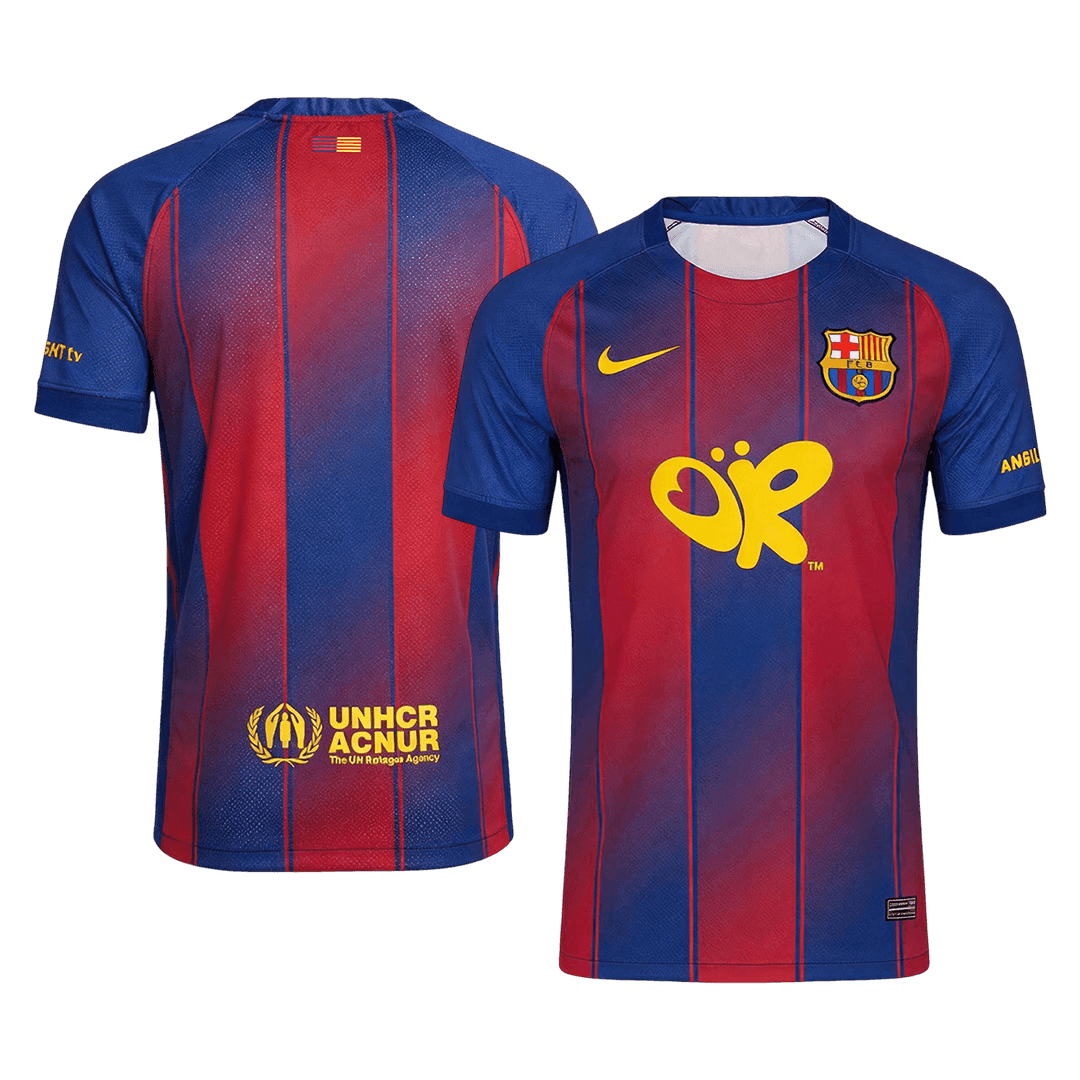 Heren Barcelona thuisshirt 2025/26