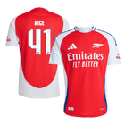 RICE #41 Arsenal Spelersversie thuisshirt 2024/25 - UCL - slim fit
