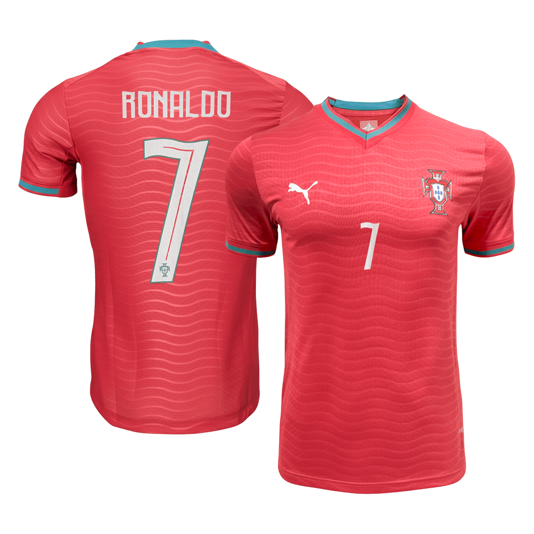 RONALDO #7 Portugal Thuis Spelersversie Voetbalshirt 2026 - Slim Fit