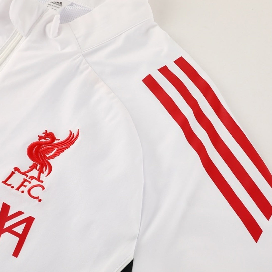 Liverpool Windjack 2025/26 White - zijkant
