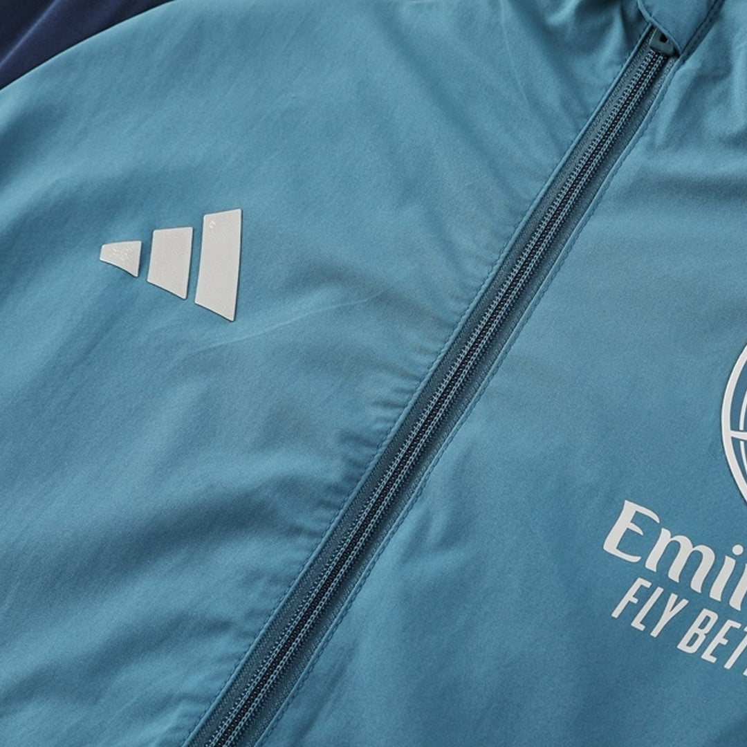 Arsenal Windjack 2025/26 Blue - close-up