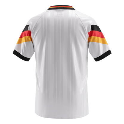 Retro Duitsland Thuis Voetbalshirt 1992 - achterkant