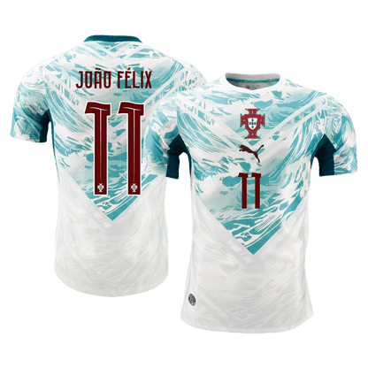 JOÃO FÉLIX #11 Portugal Spelersversie uitshirt WK Voetbal 2026 - slim fit