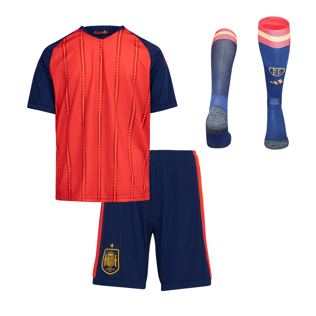 Kinder Spanje Thuis Tenue 2026 - achterkant