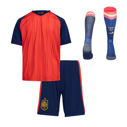 Kinder Spanje Thuis Tenue 2026 - achterkant