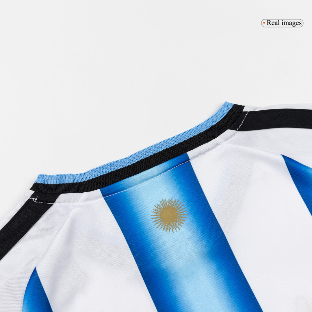 Kinder Argentinië Thuis Tenue 2025/26 - zijkant