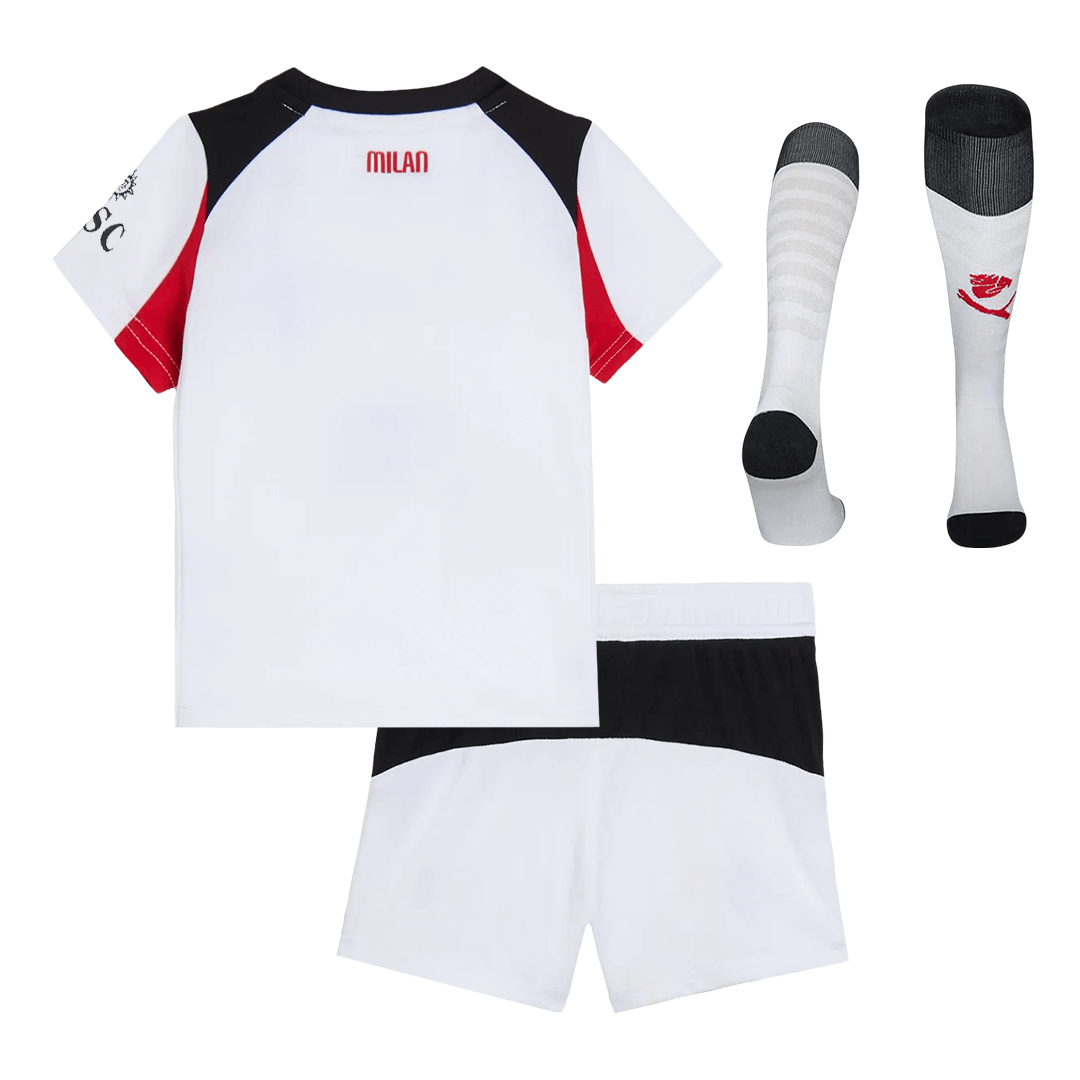 Kinder AC Milan Uit Tenue 2025/26 - achterkant