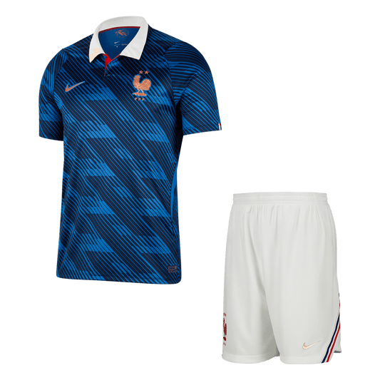 Frankrijk Thuis Set WK Voetbal 2026 - voorkant