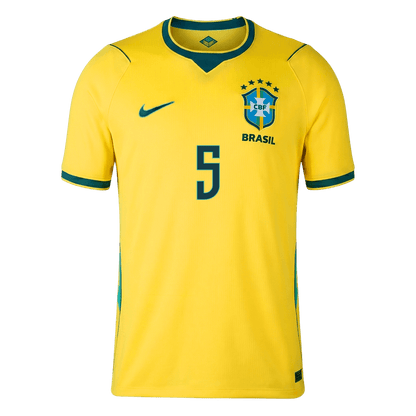 CASEMIRO #5 Maillot de Foot Domicile Brésil Homme Coupe du Monde 2026