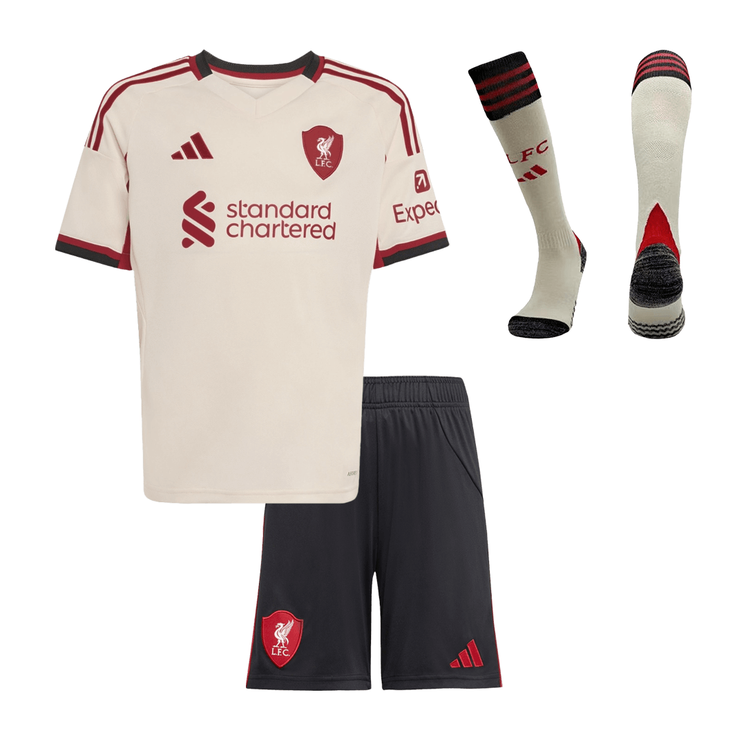 Kinder Liverpool Uit Tenue 2025/26 football shirt