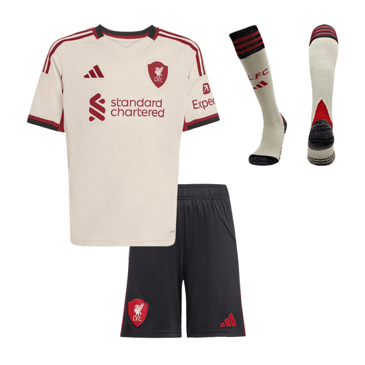 Kinder Liverpool Uit Tenue 2025/26 football shirt