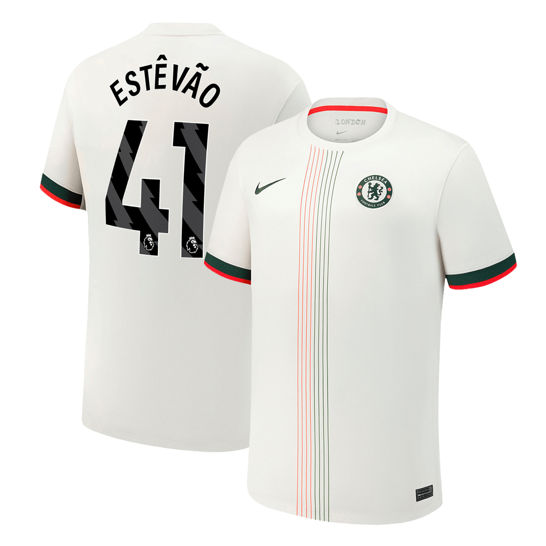 ESTêV?O #41 Heren Chelsea Uit Voetbalshirt 2025/26