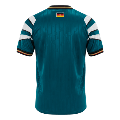 Retro Duitsland Uit Voetbalshirt 1996/97 - achterkant