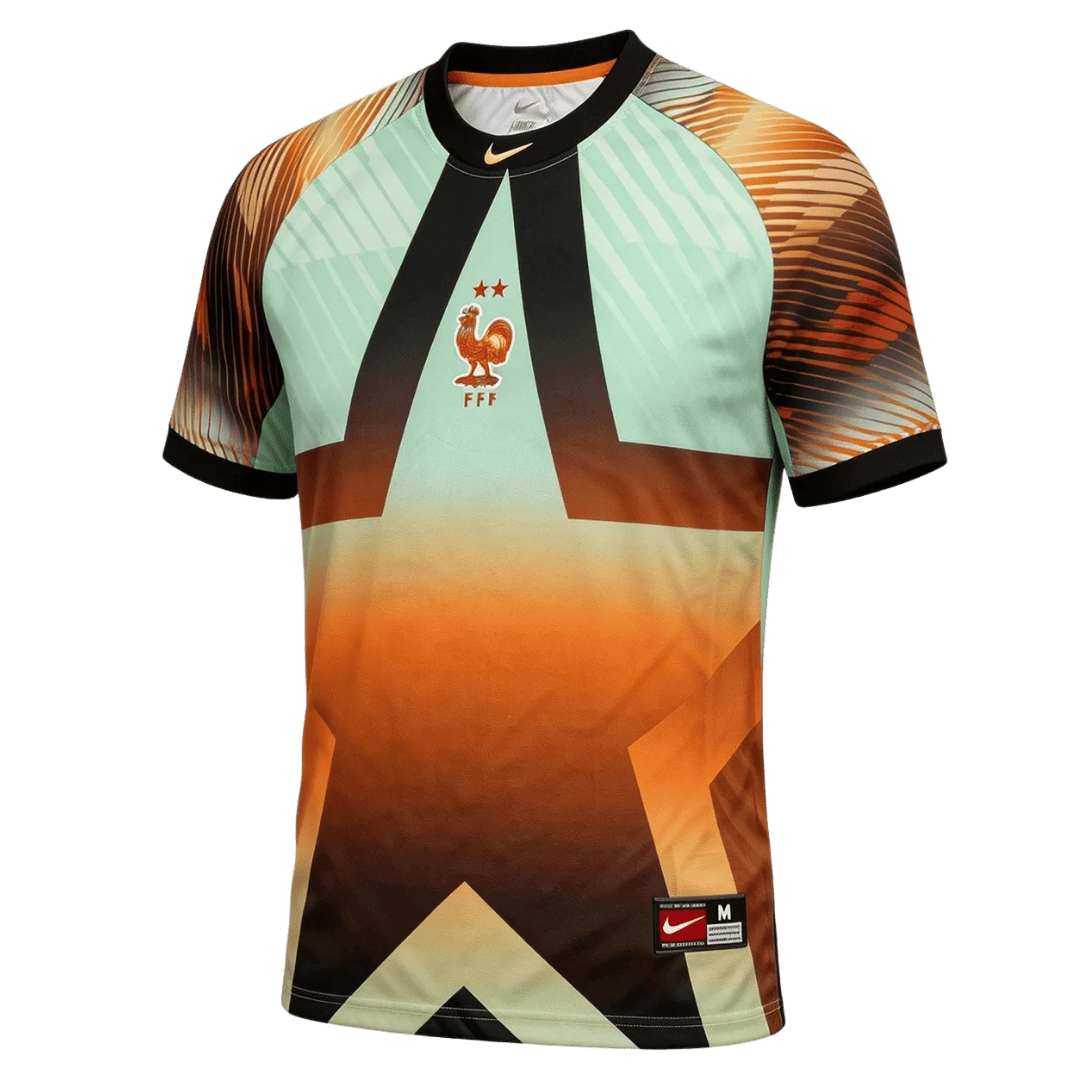 Heren Frankrijk Voetbalshirt WK Voetbal 2026 - voorkant