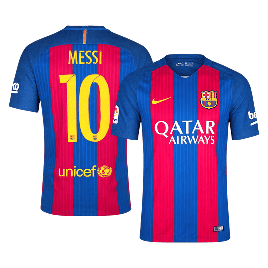 MESSI #10 Retro Barcelona thuisshirt 2016/17
