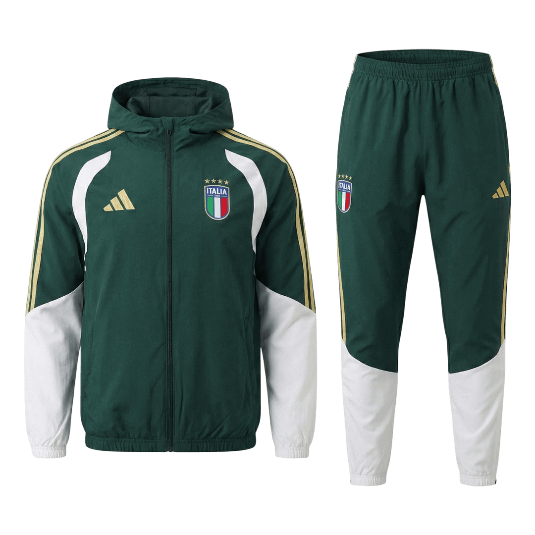 Italië Trainingsjack Set(top+broek) 2026 Green football shirt