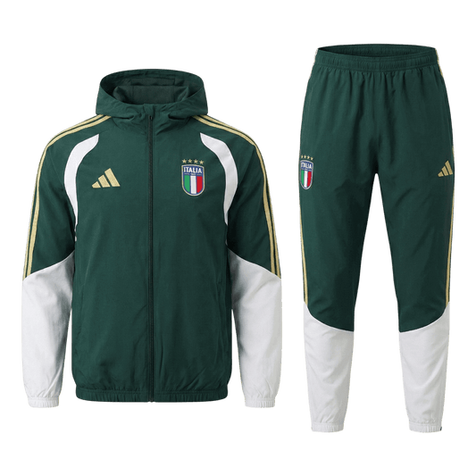 Italië Trainingsjack Set(top+broek) 2026 Green football shirt